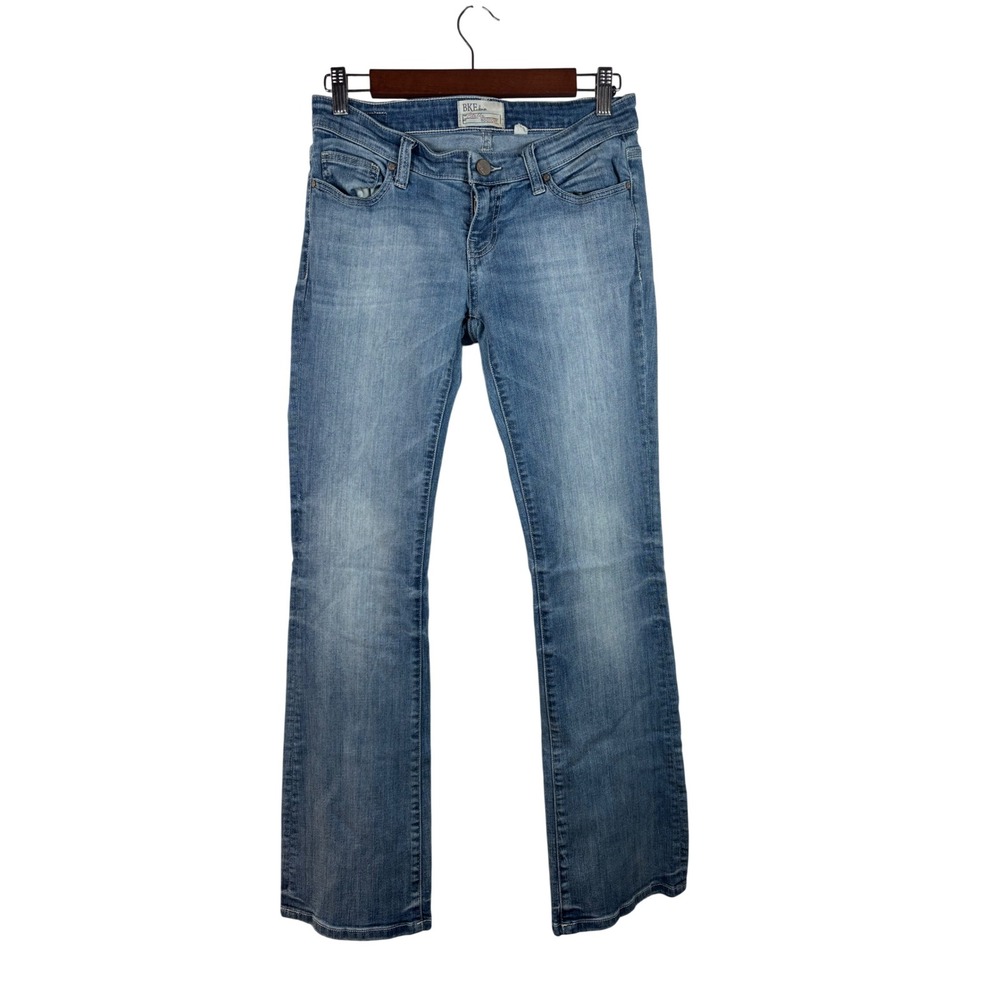 BKE Jeans 26R‎ Stella Medium Wash Bootcut Denim Blue Mid Rise Stretch